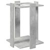 vidaXL Support de queue de billard Bois d'ing&eacute;nierie 42 x 43 x 60 cm