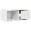 vidaXL Meubles TV 2 pcs blanc 60x31x25,5 cm bois d'ing&eacute;nierie