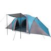 vidaXL Tente familiale &agrave; d&ocirc;me 6 personnes bleu imperm&eacute;able