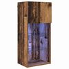 vidaXL Meuble TV mural 40,5 x 30 x 90 cm Bois ancien Bois d'ing&eacute;nierie