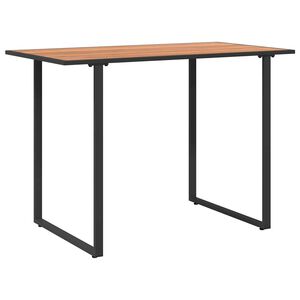 vidaXL Table de Jardin Marron 100 x 55 x 70 cm bois