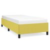 vidaXL Cadre de lit sans matelas vert 90x190 cm tissu