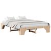 vidaXL Cadre de lit Naturel 140 x 200 cm Pin massif