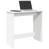 vidaXL Bureau Blanc 80x40x75 cm Bois d'ing&eacute;nierie