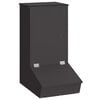 vidaXL Distributeur de porcs Noir 55 x 38 x 76 cm 20 kg