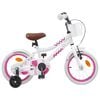 vidaXL V&eacute;lo pour Enfants 12 Pouces pour les enfants de 2 &agrave; 4 ans Blanc