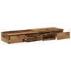 vidaXL Tiroirs de lit avec tiroir Bois ancien 120 x 36,5 x 16,5 cm