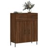 vidaXL Buffet ch&ecirc;ne marron 69,5x34x90 cm bois d'ing&eacute;nierie