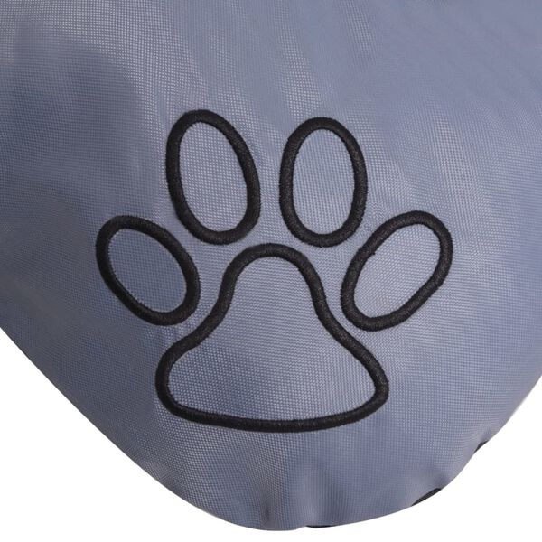 vidaXL Matelas pour chiens Taille XL Gris