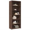 vidaXL Buffet haut ch&ecirc;ne marron 70x41x185 cm bois d'ing&eacute;nierie