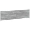 vidaXL T&ecirc;te de lit murale HAARLEM Sonoma gris Bois d'ing&eacute;nierie