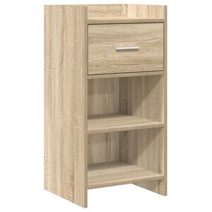 vidaXL Buffet Ch&ecirc;ne Sonoma 40 x 36 x 80 cm Bois d'ing&eacute;nierie