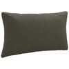 vidaXL Coussin de Dos 1 Pi&egrave;ce PUTTEN 100 % polyester Anthracite