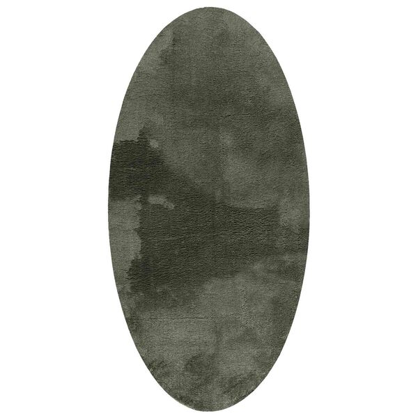 vidaXL Tapis HUARTE Vert for&ecirc;t 100 x 200 cm 100% Polyester