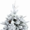 vidaXL Sapin de Noël Artificiel à Branches Articulées Vert 120 cm