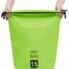 vidaXL Sac sec Vert 15 L PVC