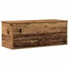 vidaXL Bo&icirc;te de Rangement avec stockage Bois Ancien 90 x 35 x 35 cm