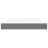 vidaXL Matelas de lit à ressorts ensachés Gris foncé 140x190x20 cm