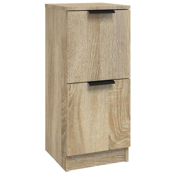 vidaXL Buffet Chêne sonoma 30x30x70 cm Bois d'ingénierie