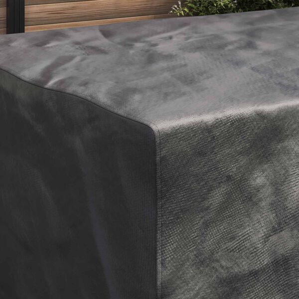 vidaXL Housse pour meubles Uni Noir 220 x 150 x 85 cm 420D