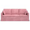 vidaXL Canap&eacute; Rose Dimensions globales: 198 x 78 x 80 cm (l x P x H)