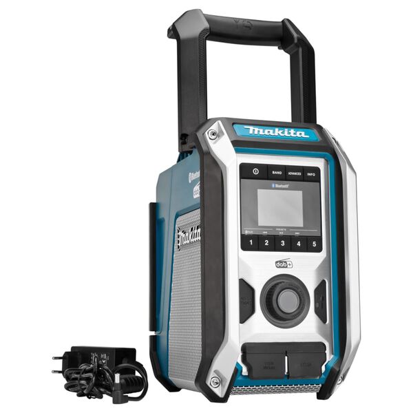 Makita Radio Bluetooth DAB Noir et bleu