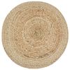 vidaXL Pouf fait &agrave; la main 45 x 30 cm Jute