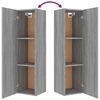 vidaXL Ensemble de meubles TV 4 pcs Sonoma gris Bois d'ingénierie