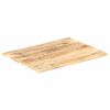 vidaXL Dessus de table Bois de manguier solide 15-16 mm 80x70 cm
