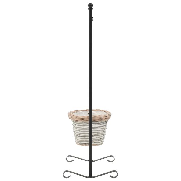 vidaXL Support pour plantes avec cadre en fer enduit de poudre