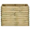 vidaXL Lit sur&eacute;lev&eacute; de jardin 80x60x60 cm Bois de pin impr&eacute;gn&eacute;