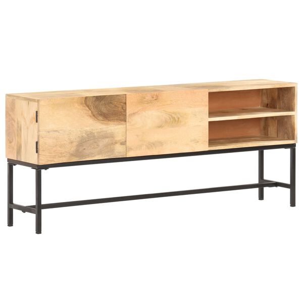 vidaXL Buffet 145x30x60 cm Bois de manguier solide
