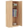 vidaXL Garde-robe Chêne sonoma 90x52x200 cm Bois d’ingénierie