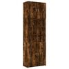 vidaXL Buffet haut ch&ecirc;ne fum&eacute; 80x42,5x249 cm bois d'ing&eacute;nierie