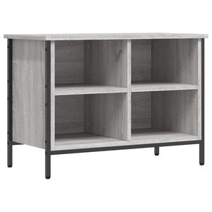 vidaXL Armoire &agrave; chaussures sonoma gris 69x35x50 cm bois d'ing&eacute;nierie