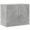 vidaXL Armoire murale gris b&eacute;ton 80x42,5x64 cm bois d'ing&eacute;nierie