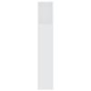 vidaXL Armoire de t&ecirc;te de lit Blanc 200x18,5x104,5 cm