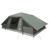 vidaXL Tente familiale avec auvent imperm&eacute;able 10 personne Vert arm&eacute;e