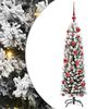 vidaXL Sapin de No&euml;l artificiel Vert 120 cm PVC et acier et plastique