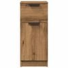 vidaXL Buffets 2 pcs ch&ecirc;ne artisanal 30x30x70 cm bois d'ing&eacute;nierie