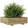 vidaXL Jardini&egrave;re 80x80x26,5 cm bois de pin impr&eacute;gn&eacute;