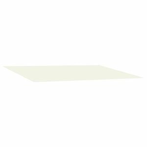 vidaXL Toile de rechange pour auvent Cr&egrave;me 450 &times; 350 cm Polyester