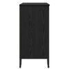 vidaXL Buffet Ch&ecirc;ne noir 78 x 35 x 74,5 cm
