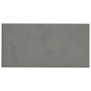 vidaXL T&ecirc;te de lit murale 12 pc Gris clair Velours