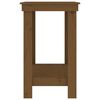 vidaXL Banc de travail Marron miel 80x50x80 cm Bois de pin massif
