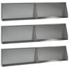 vidaXL Mur de sout&egrave;nement 6 pc 100 x 12 x 40 cm Acier galvanis&eacute;