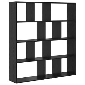 vidaXL Biblioth&egrave;que 12 niveaux 132 x 29 x 141,5 cm Bois d'ing&eacute;nierie