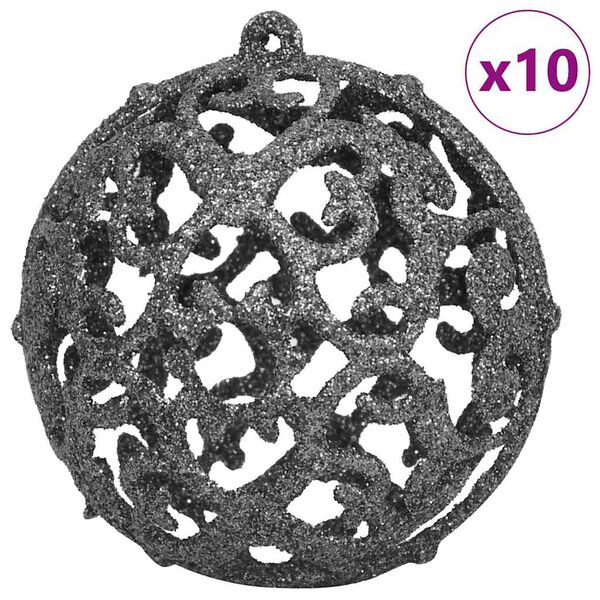 vidaXL Sapin de No&euml;l artificiel pr&eacute;-&eacute;clair&eacute; Noir 210 cm PVC