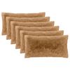 vidaXL Coussin avec oreiller HEERLEN 2 pi&egrave;ces Taupe Fleece PV