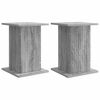 vidaXL Support de Plante 2 pc Sonoma gris 30,5 x 30 x 43 cm